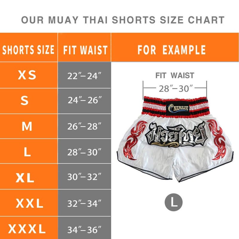 NAMAZU Muay Thai Shorts for Men and Women, High Grade MMA Gym Boxing Kickboxing Shorts Workout Training Grappling Martial Arts Fight Shorts Clothing. Black - Image 3